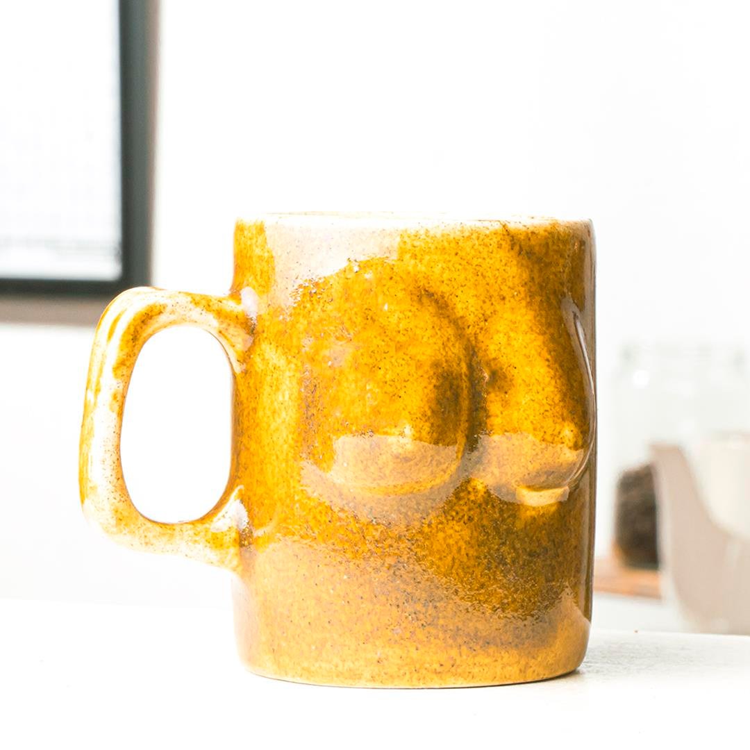 Anima Yellow El Yapımı Kupa