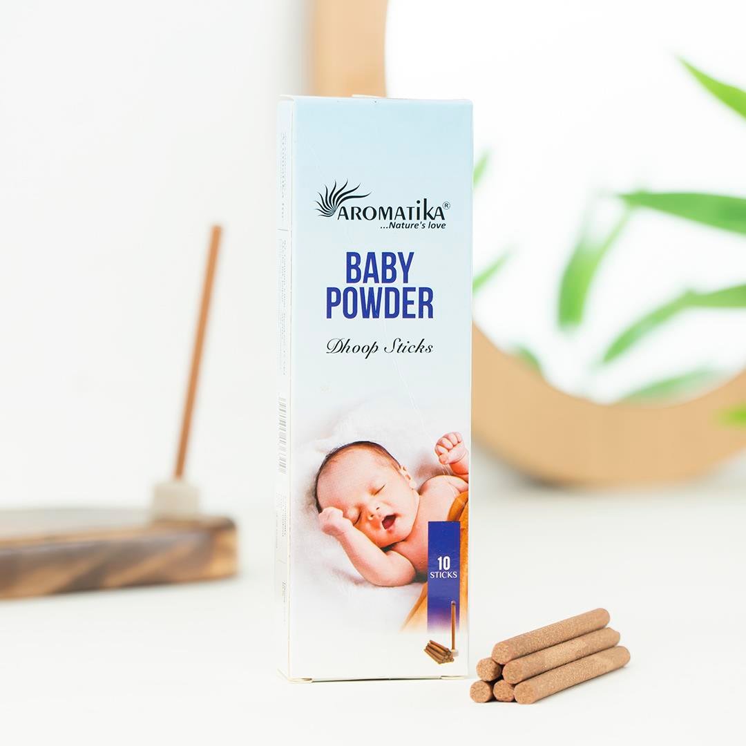 Aromatika Baby Powder Aromalı Dhoop Tütsü