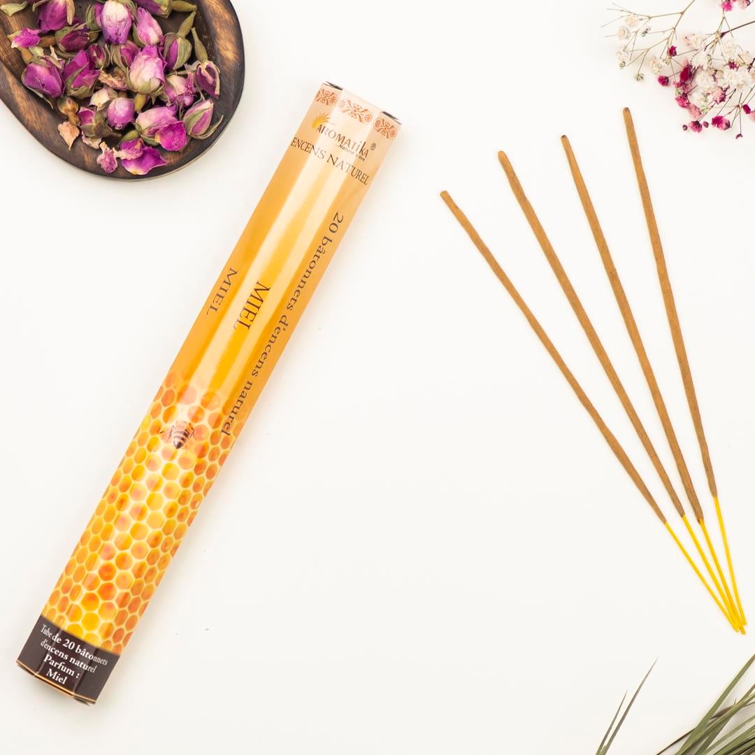 Aromatika Bal Aromalı Premium Çubuk Tütsü