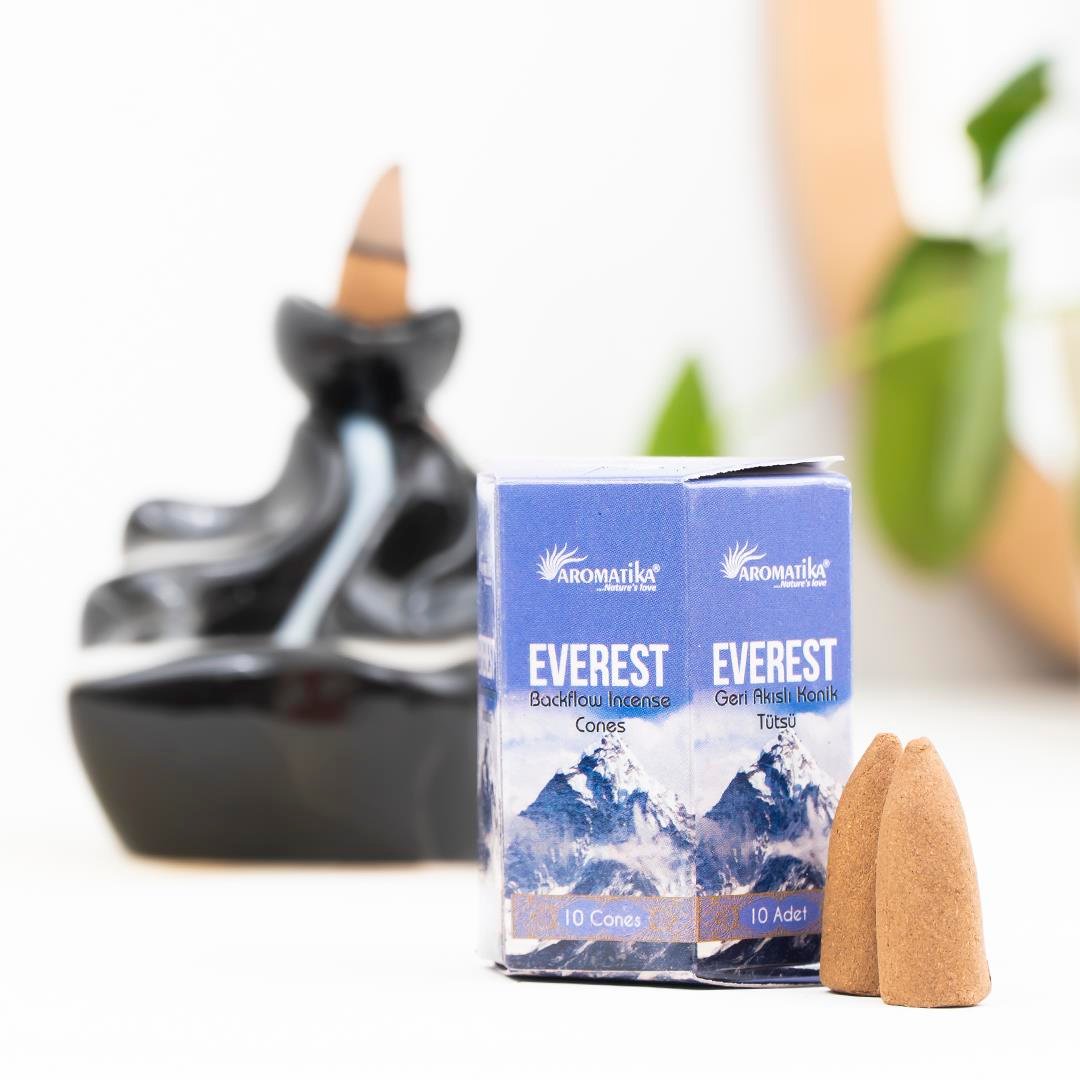 Aromatika Everest Geri Akışlı Şelale Tütsü