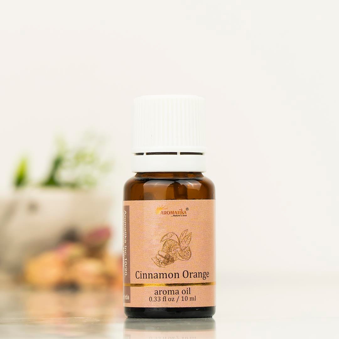 Aromatika Tarçın & Portakal Uçucu Yağ Buhurdanlık Kokusu