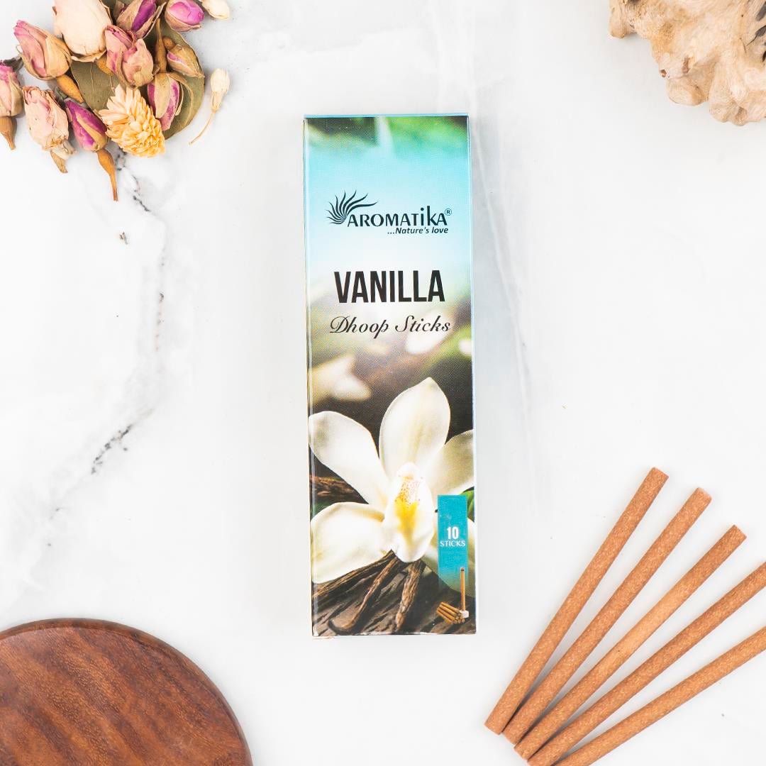 Aromatika Vanilya Aromalı Dhoop Tütsü
