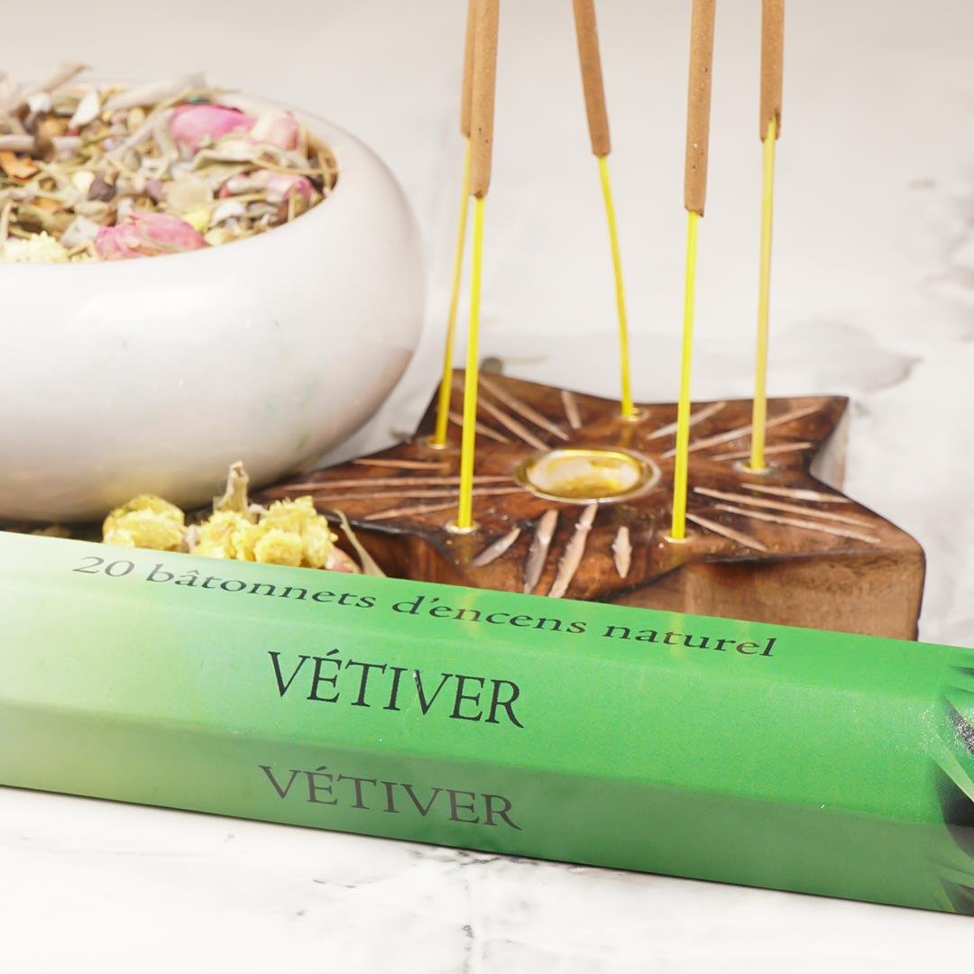Aromatika Vetiver Çubuk Tütsü