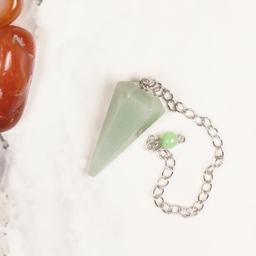 Aventurin Doğal Taş Pandül (Sarkaç)