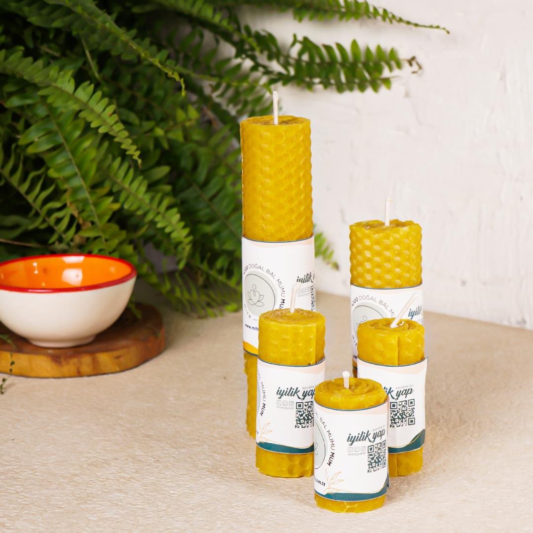 Ayur - Veda Balmumu Mum Seti 