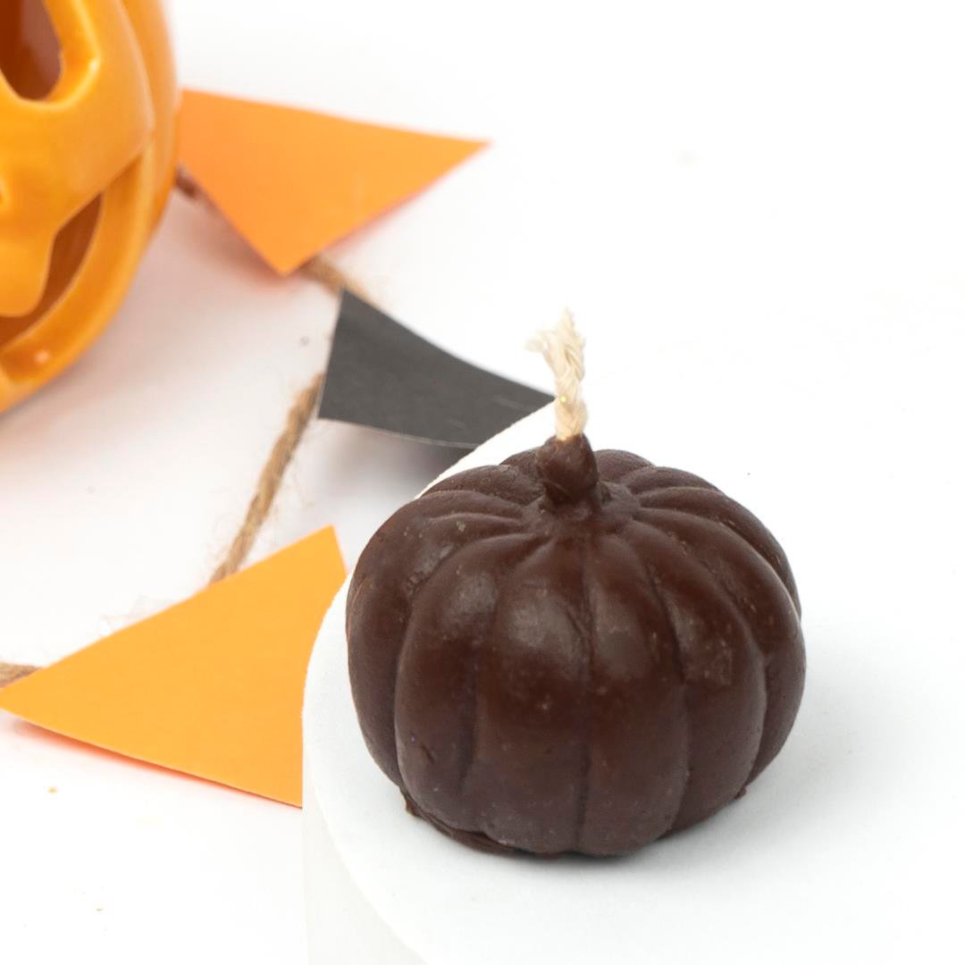 Balkabağı Temalı Kahve Soya Mum