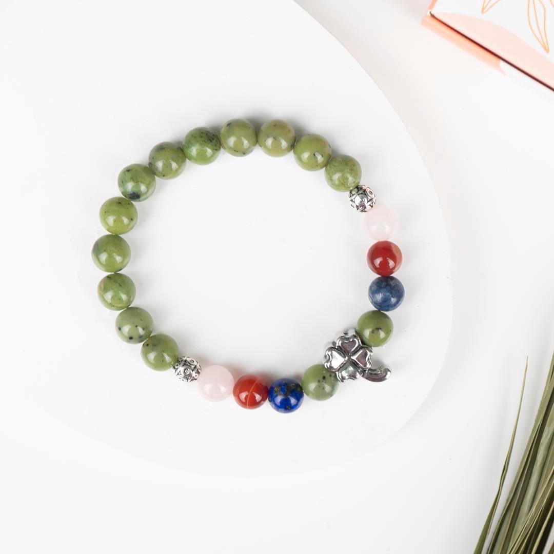 Boğa Burcu Doğal Taş Bileklik