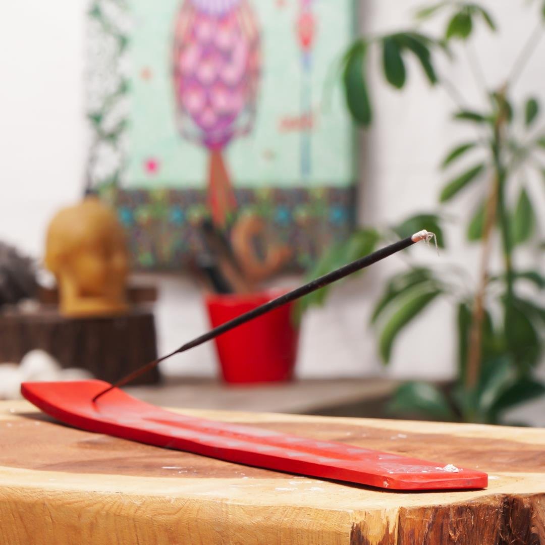 Buddha Figürlü Kayık Tütsülük