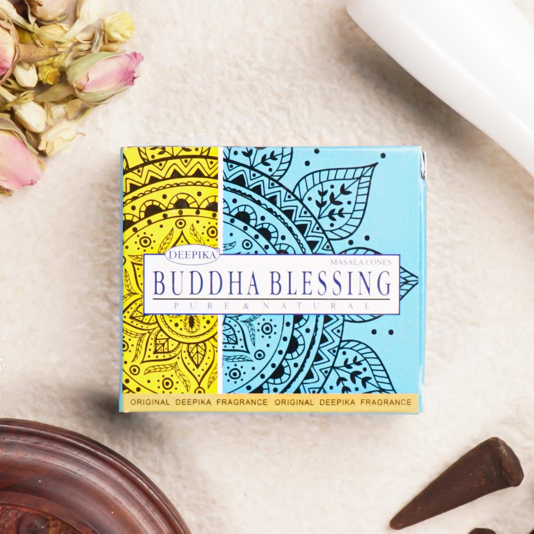 Deepika Buddha Kutsaması Aromalı Konik Tütsü