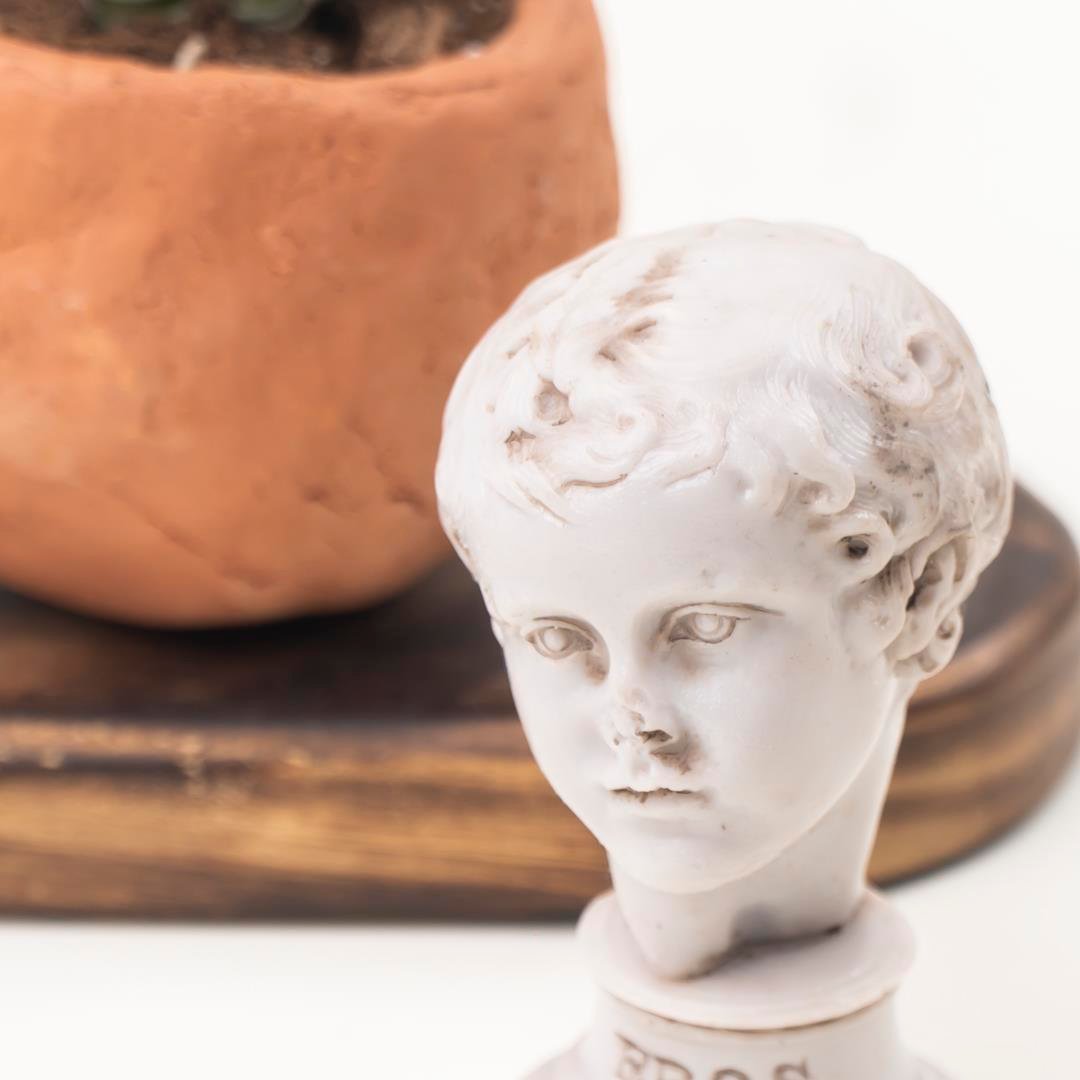 Dekoratif Eros Büst Heykel (Büyük)