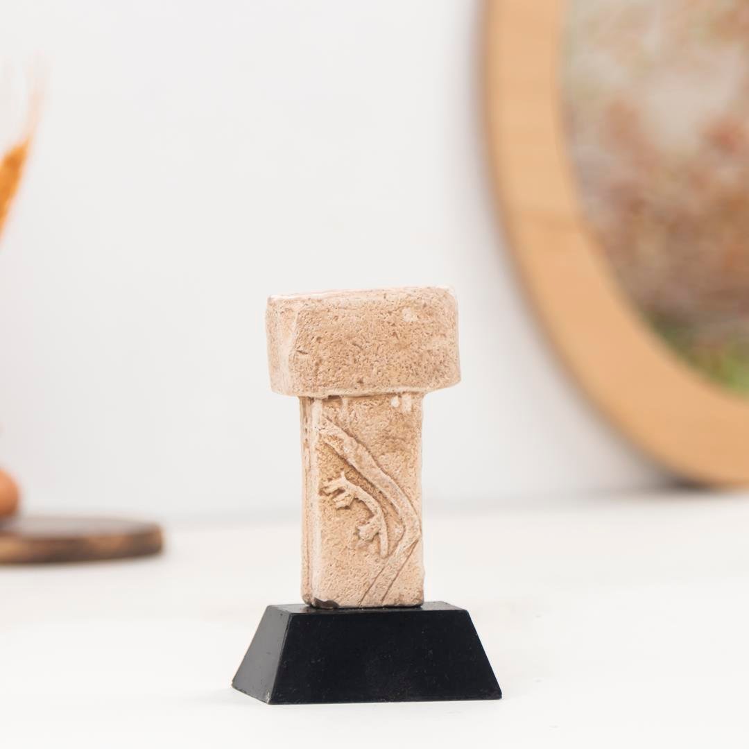 Dekoratif Göbekli Tepe Heykeli