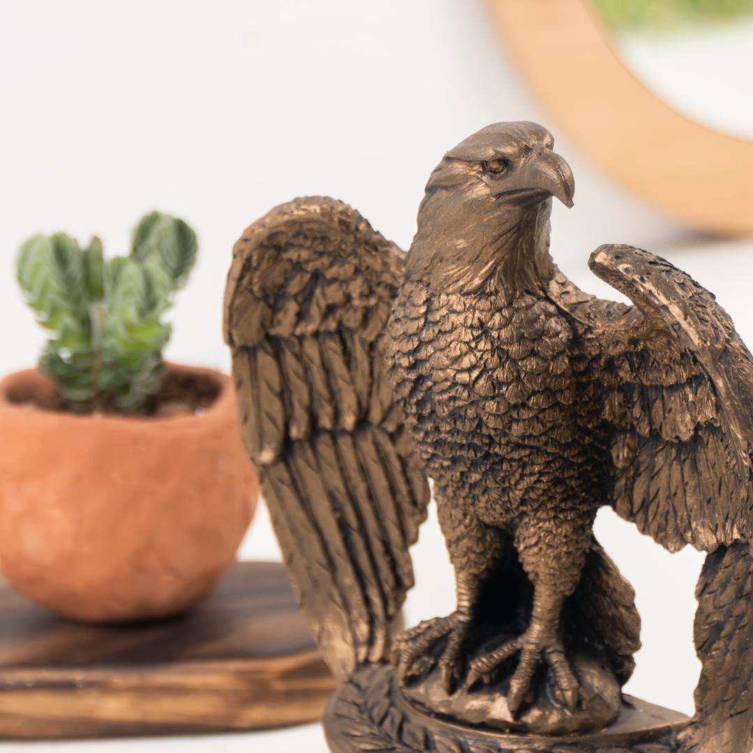 Dekoratif Kartal Gold Biblo