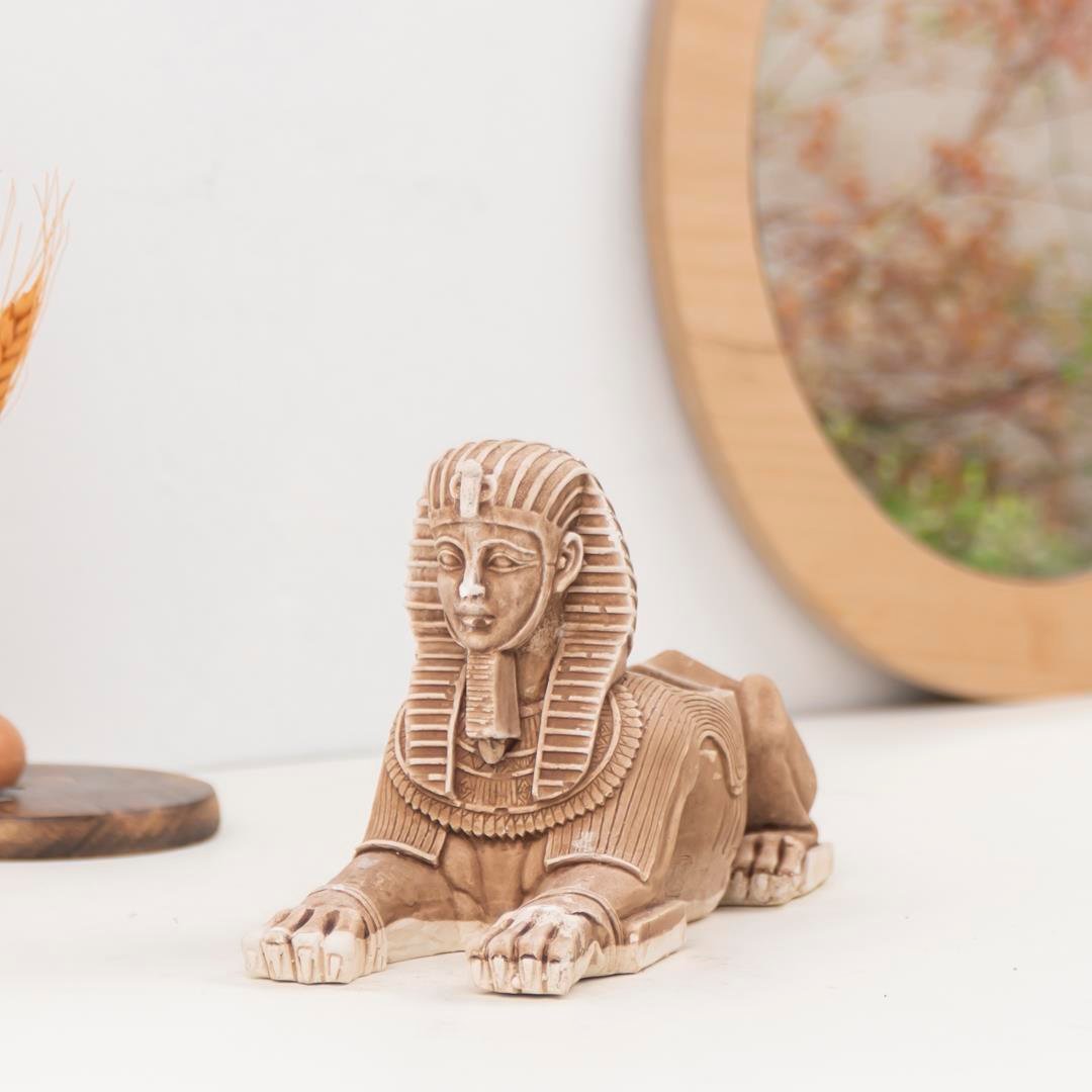 Dekoratif Sfenks Toprak Mumluk