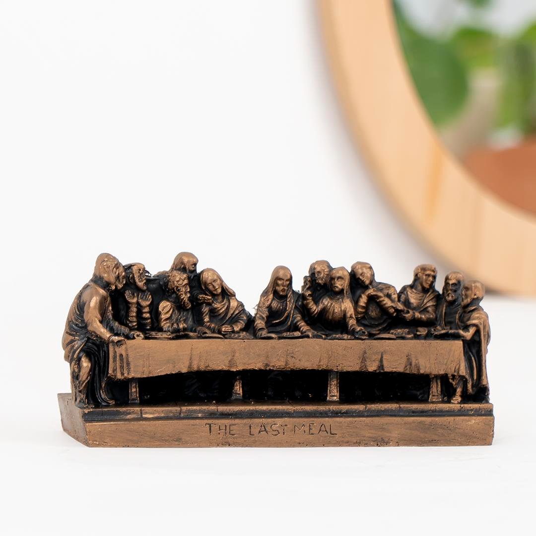 Dekoratif Son Akşam Yemeği Heykeli