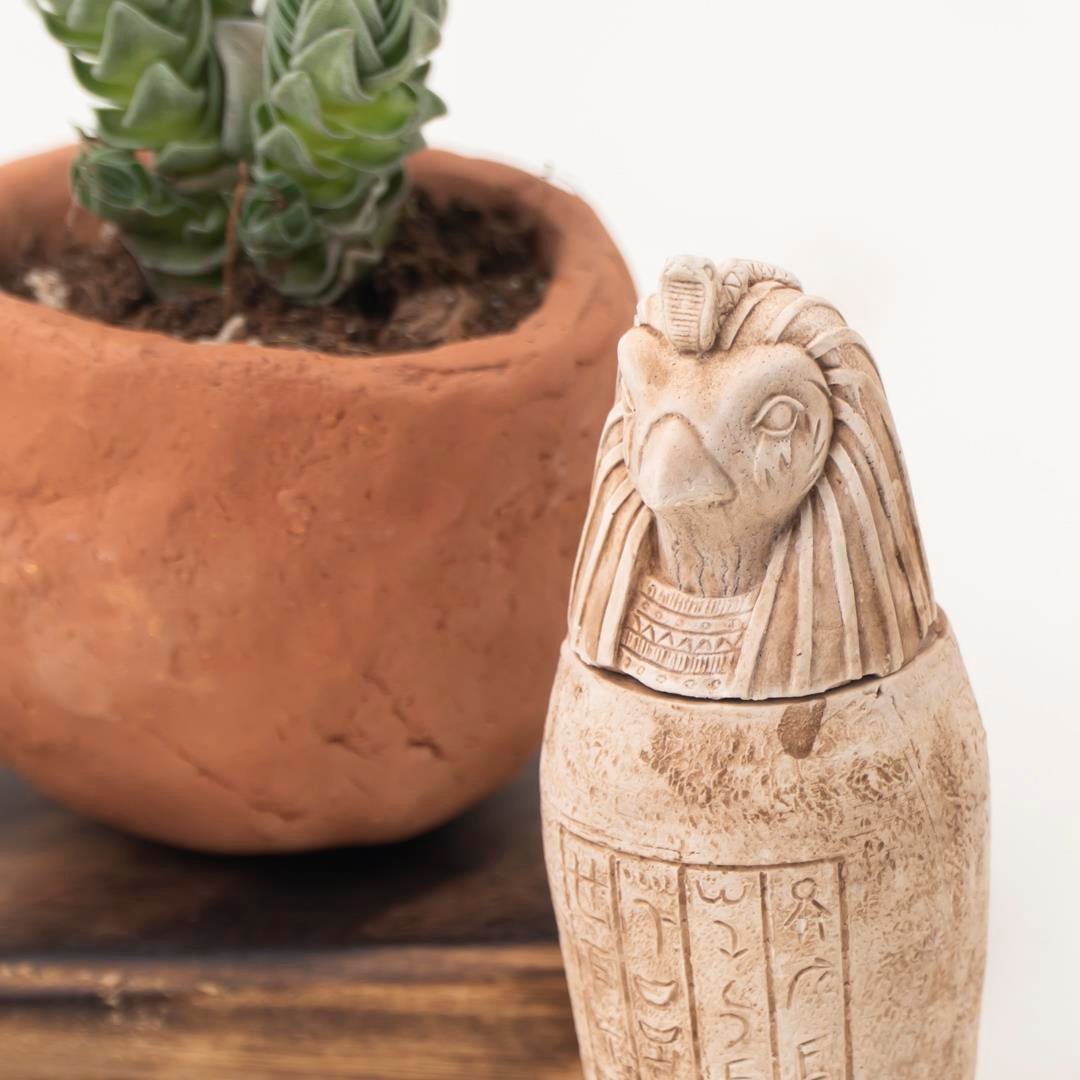 Dekoratif Toprak Firavun Biblo