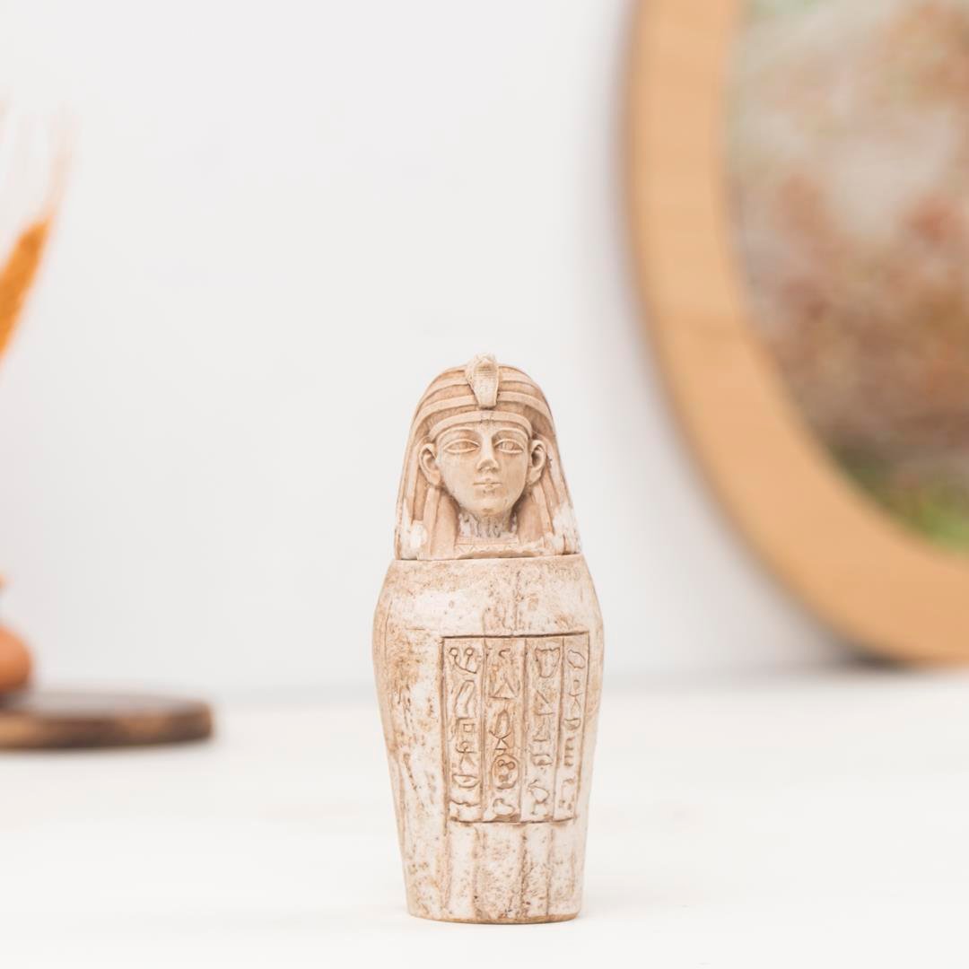 Dekoratif Toprak Firavun Biblo