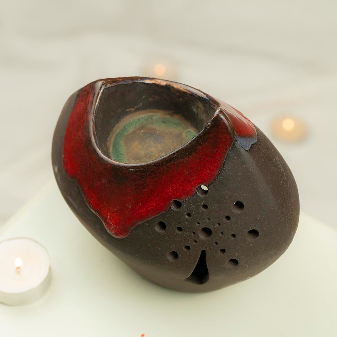 Evindari Muladhara Handmade Seramik Buhurdanlık