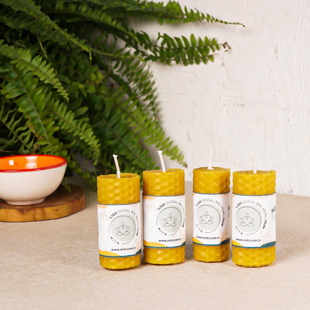 Ganesh Organik Balmumu Mum Seti  