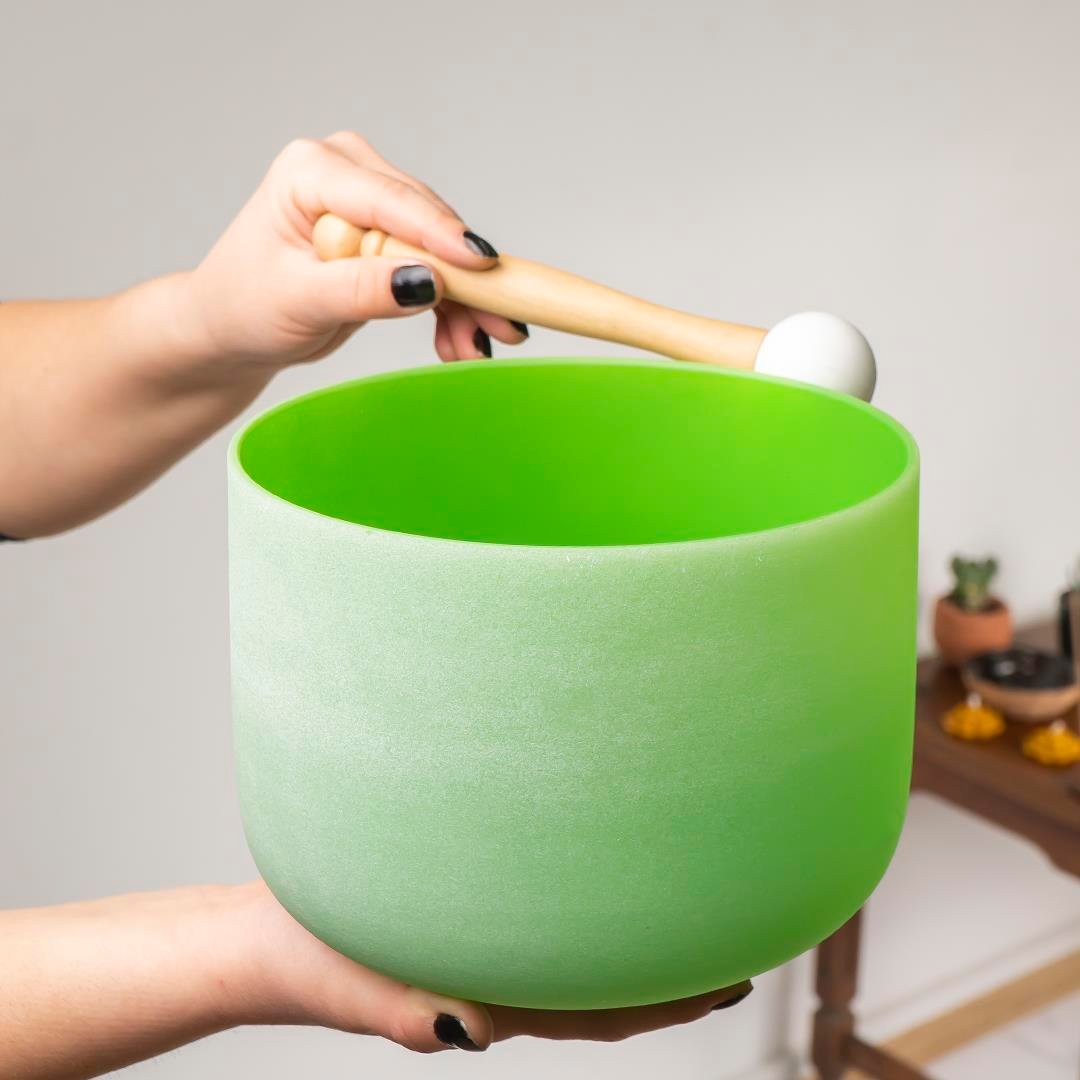 Green Kristal Quartz Kase (İnside)