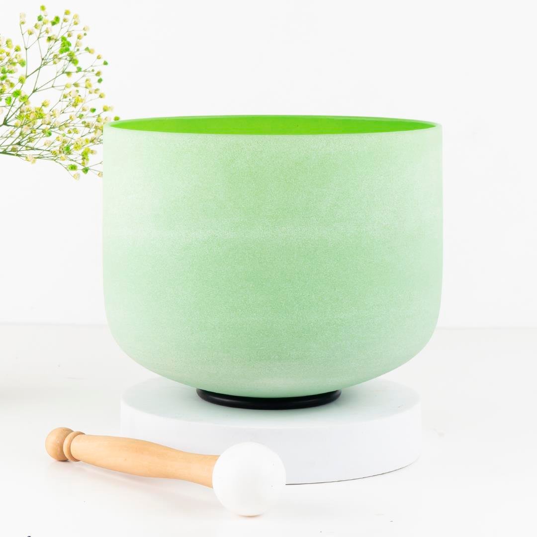 Green Kristal Quartz Kase (İnside)