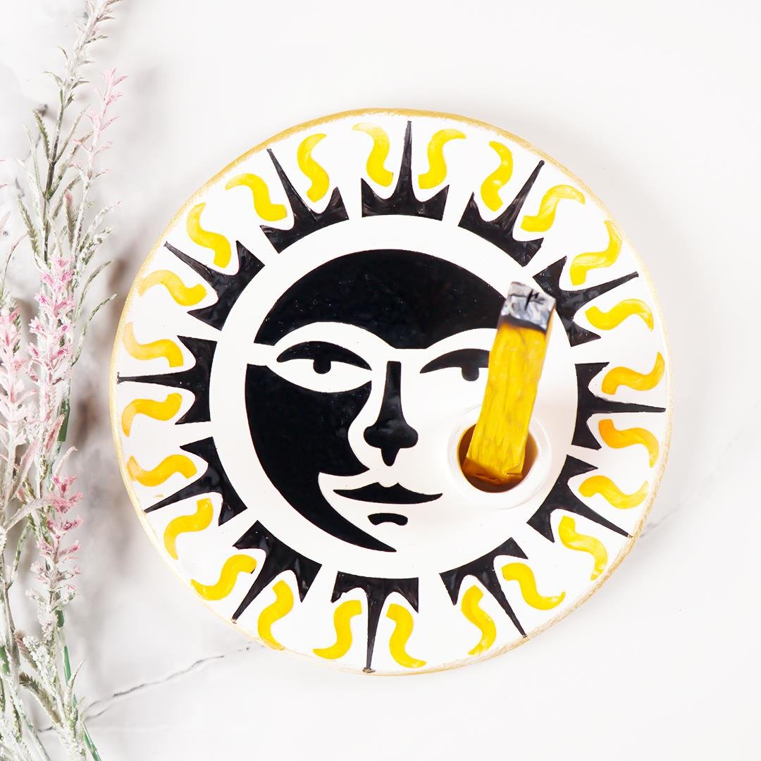 Güneş Motifli Palo Santo Tütsülük