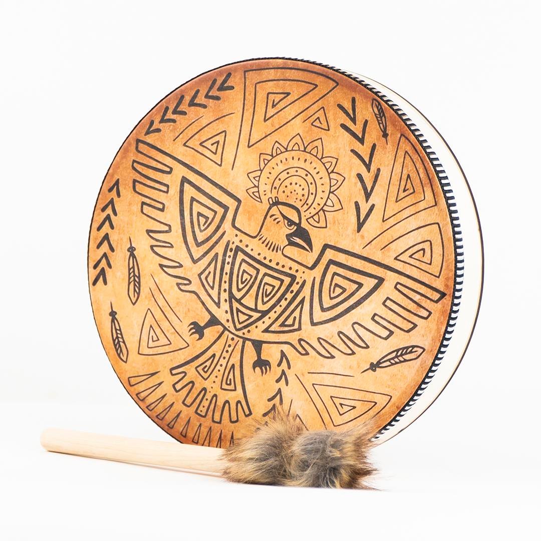 Güvercin Temalı Şaman Davulu