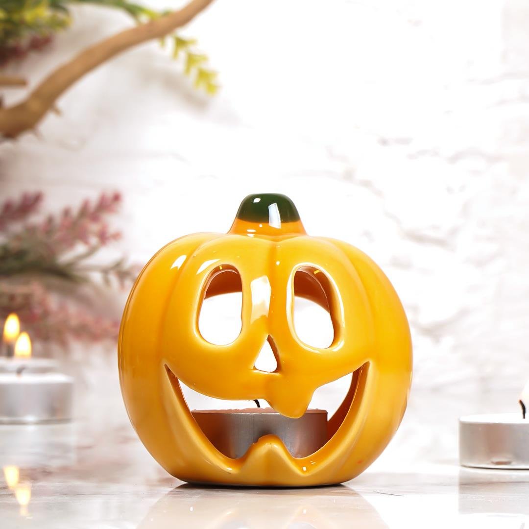 Halloween Kabak Tealight Mumluk
