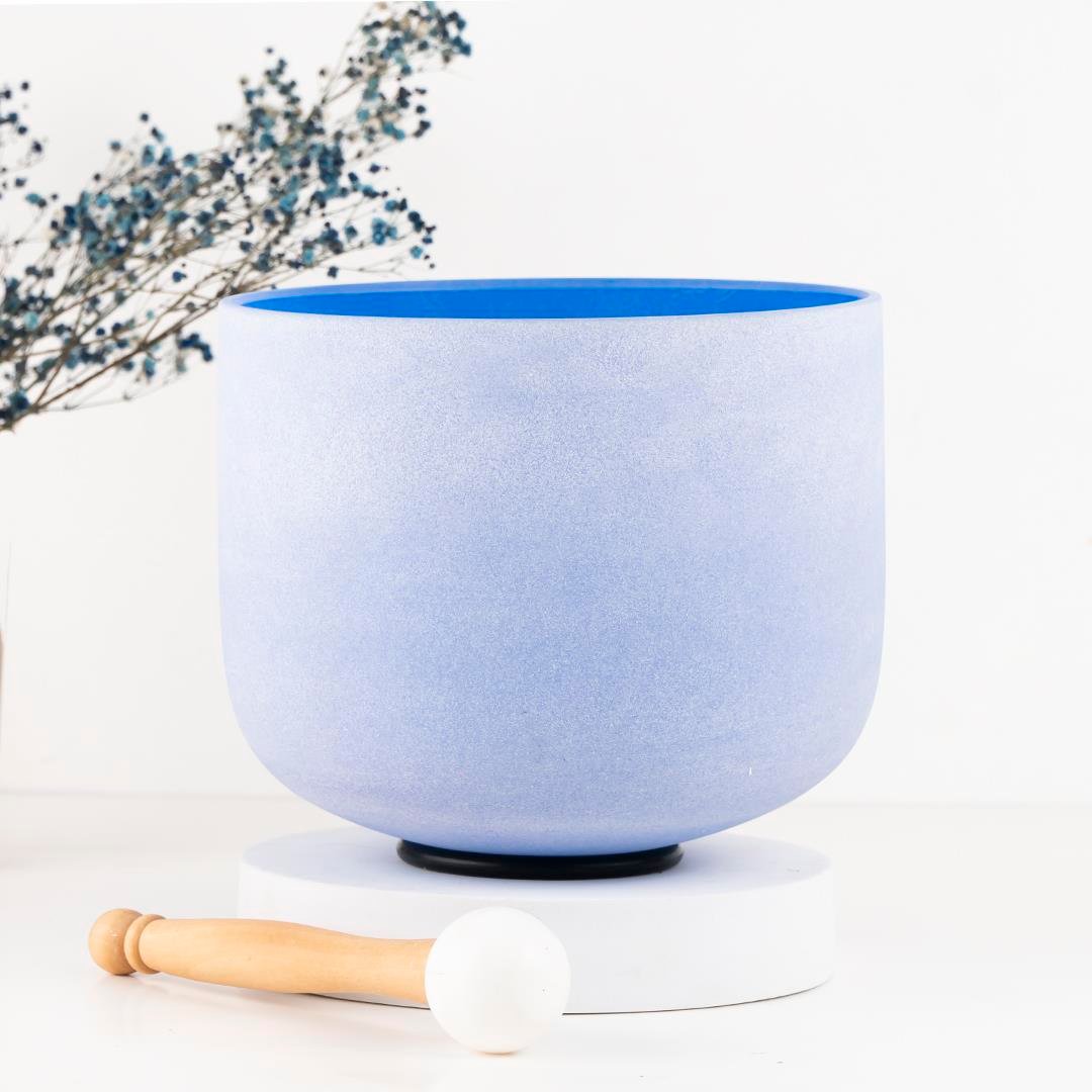 İndigo Kristal Quartz Kase