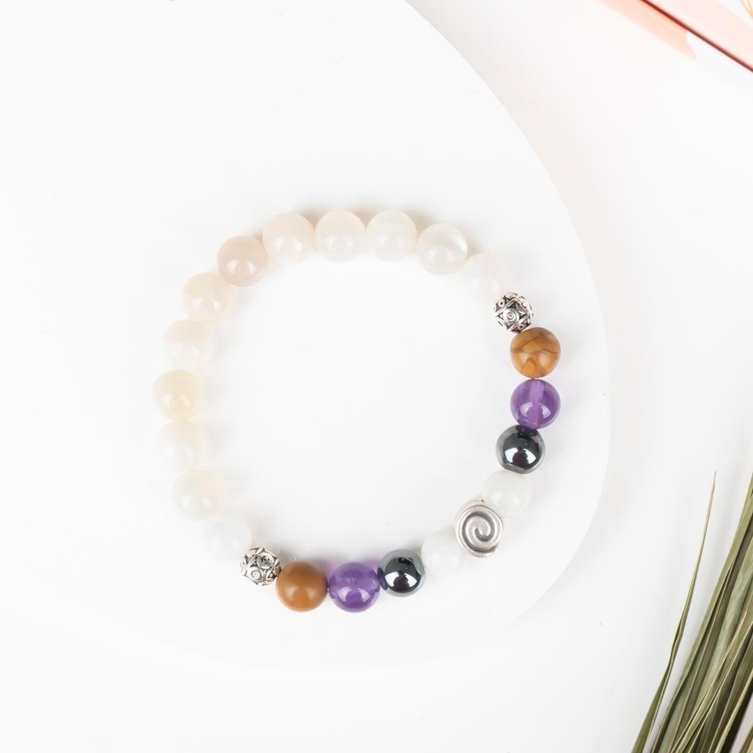 Kova Burcu Doğal Taş Bileklik