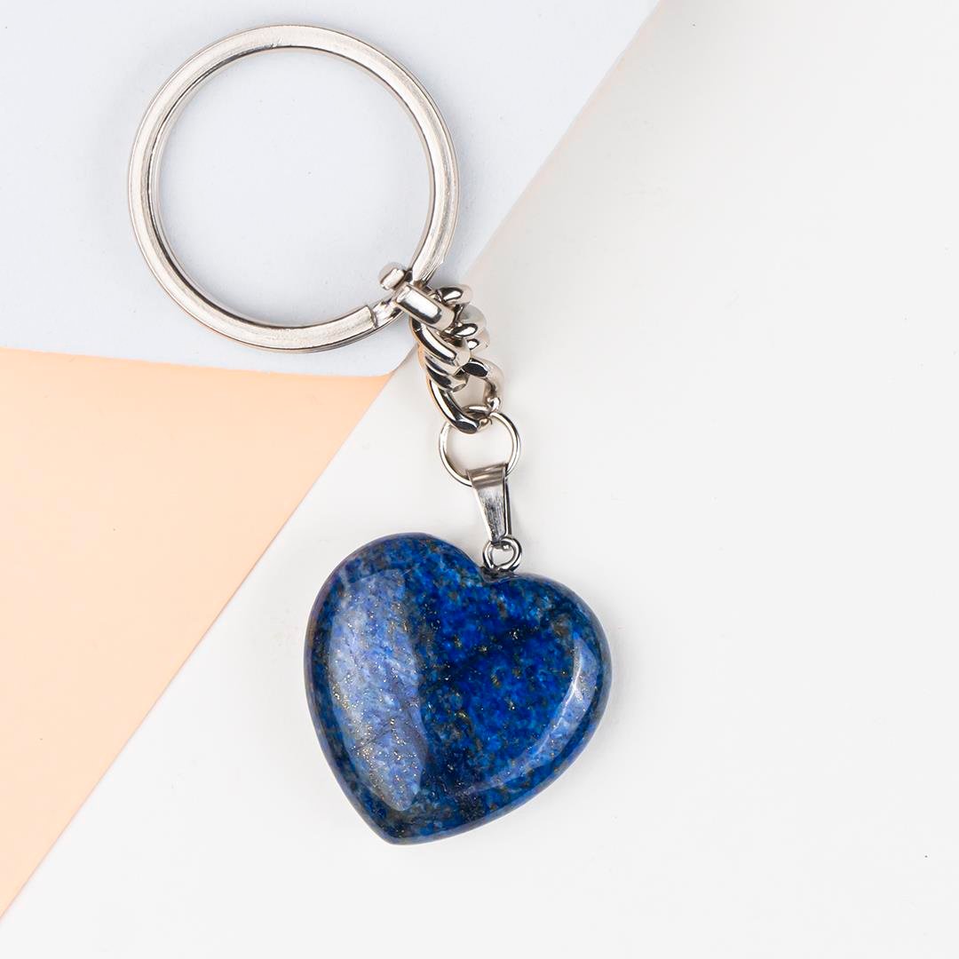 Lapis Lazuli Doğal Taş Anahtarlık