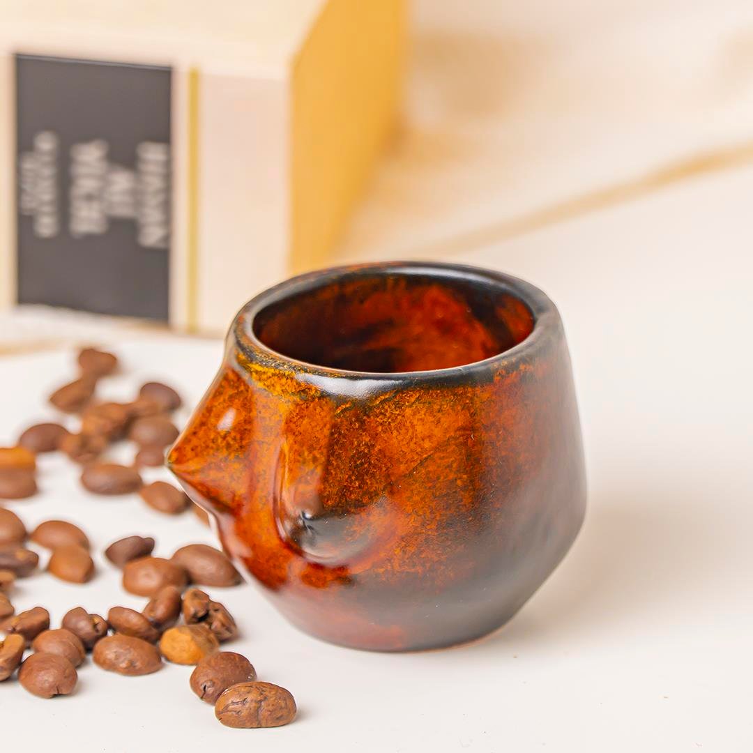 Lilith Agni Handmade Seramik Espresso Bardağı