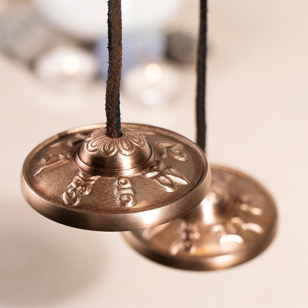 Mantra Tınısı Temalı Tingsha Meditasyon Çanı