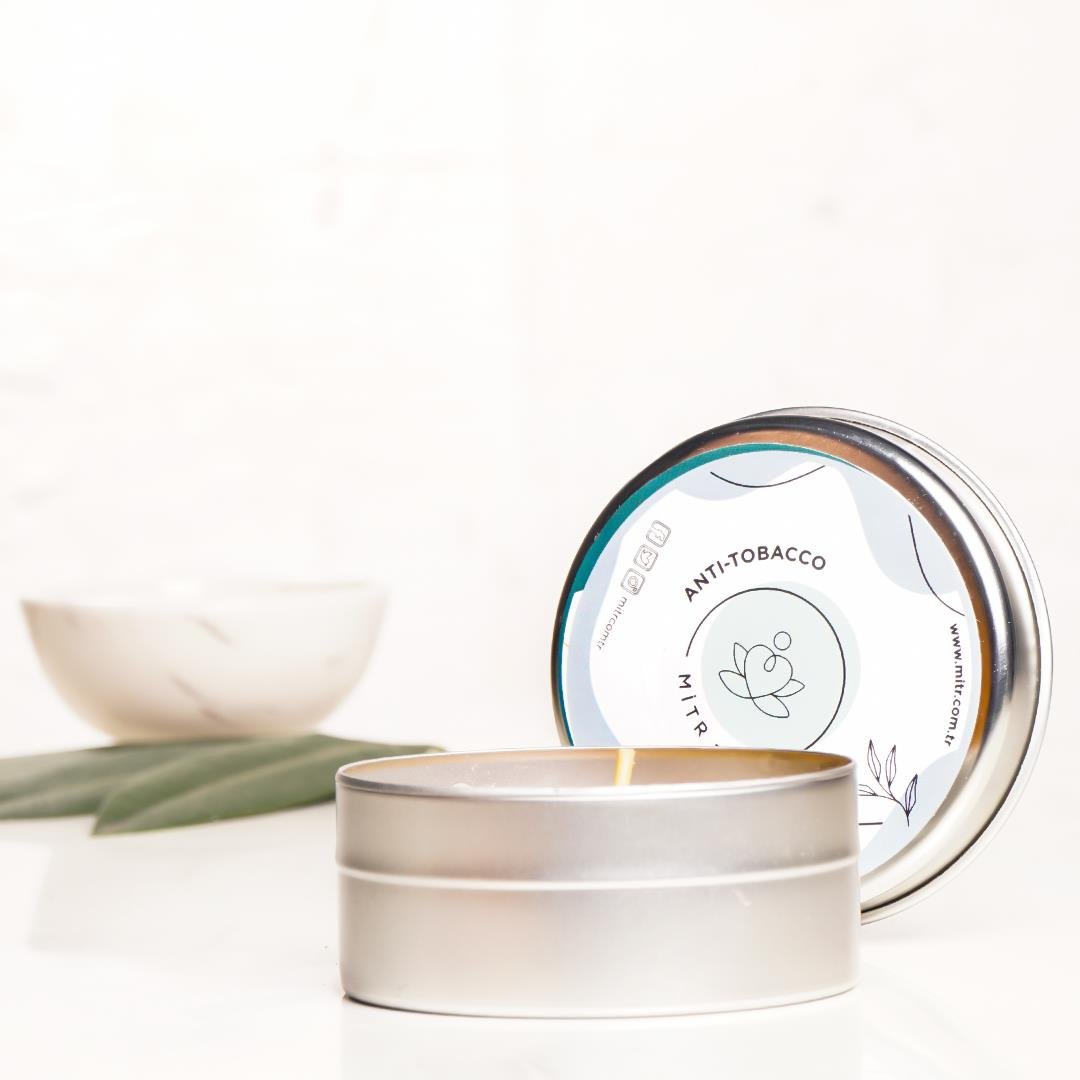 Mitr Anti Tobacco Aromalı Metal Mum: 