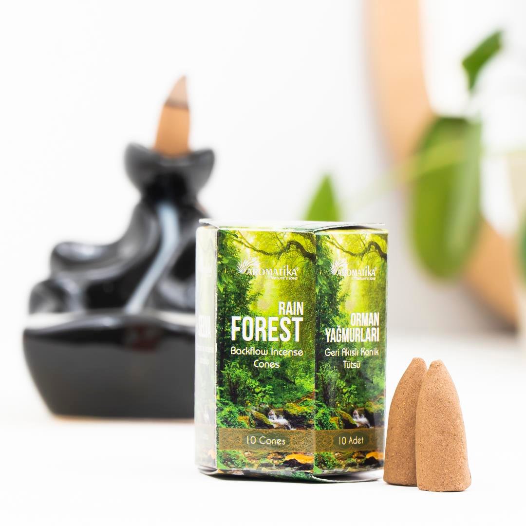 Mitr Aromatika Rain Forest Geri Akışlı Şelale Tütsü (Backflow)