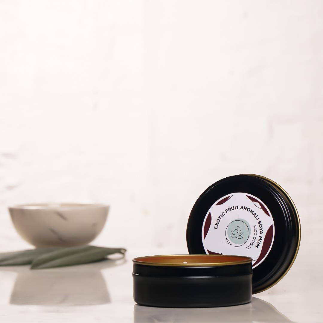 Mitr Egzotik Meyve Aromalı Metal Soya Mum