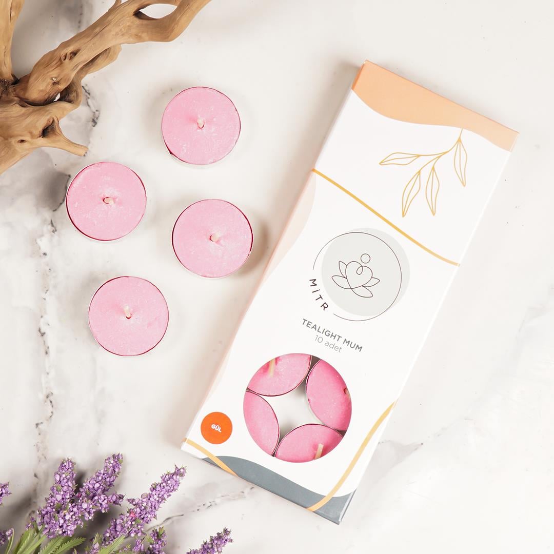 Mitr Gül Kokulu Tealight Mum