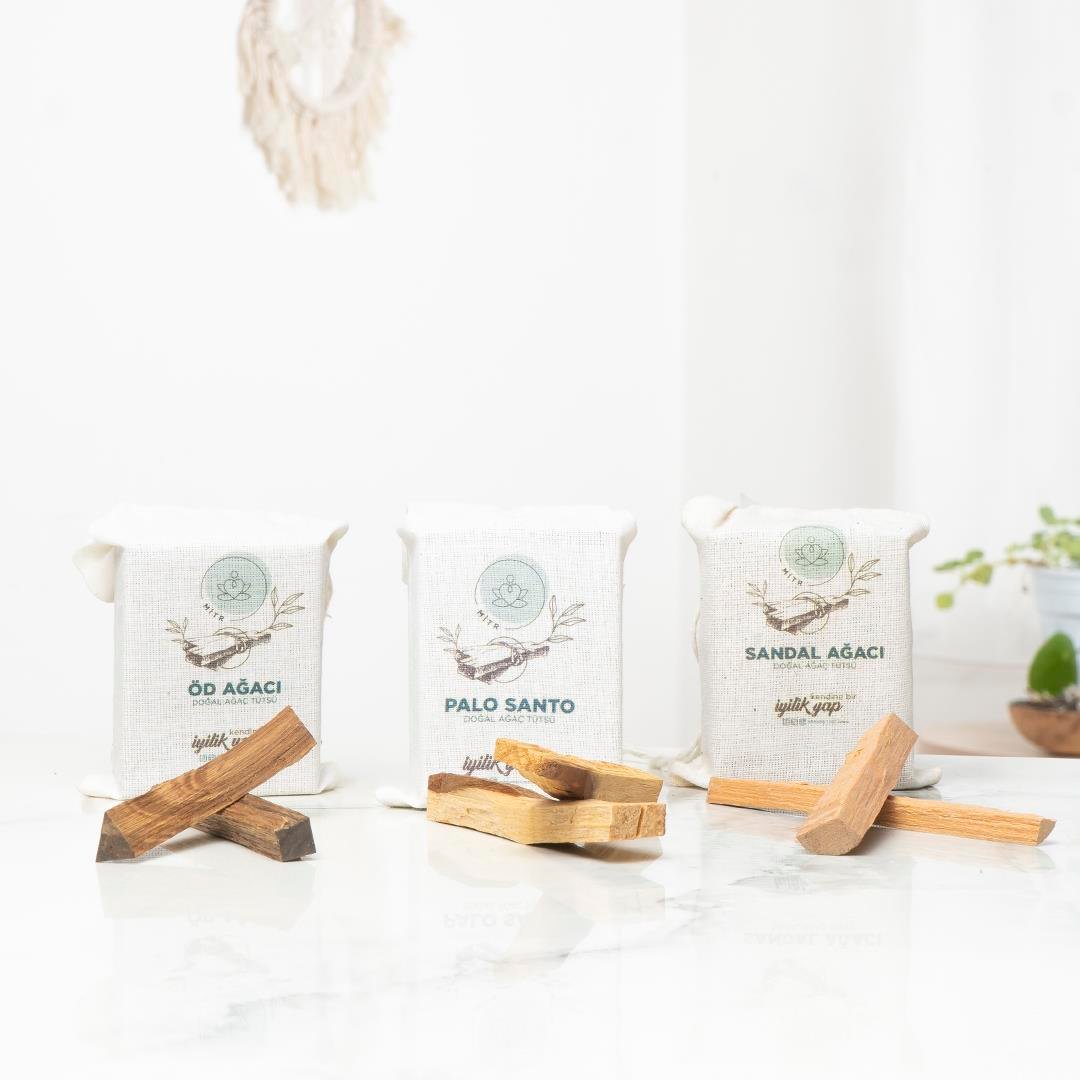 Mitr Kapota Ağaç Tütsü Seti