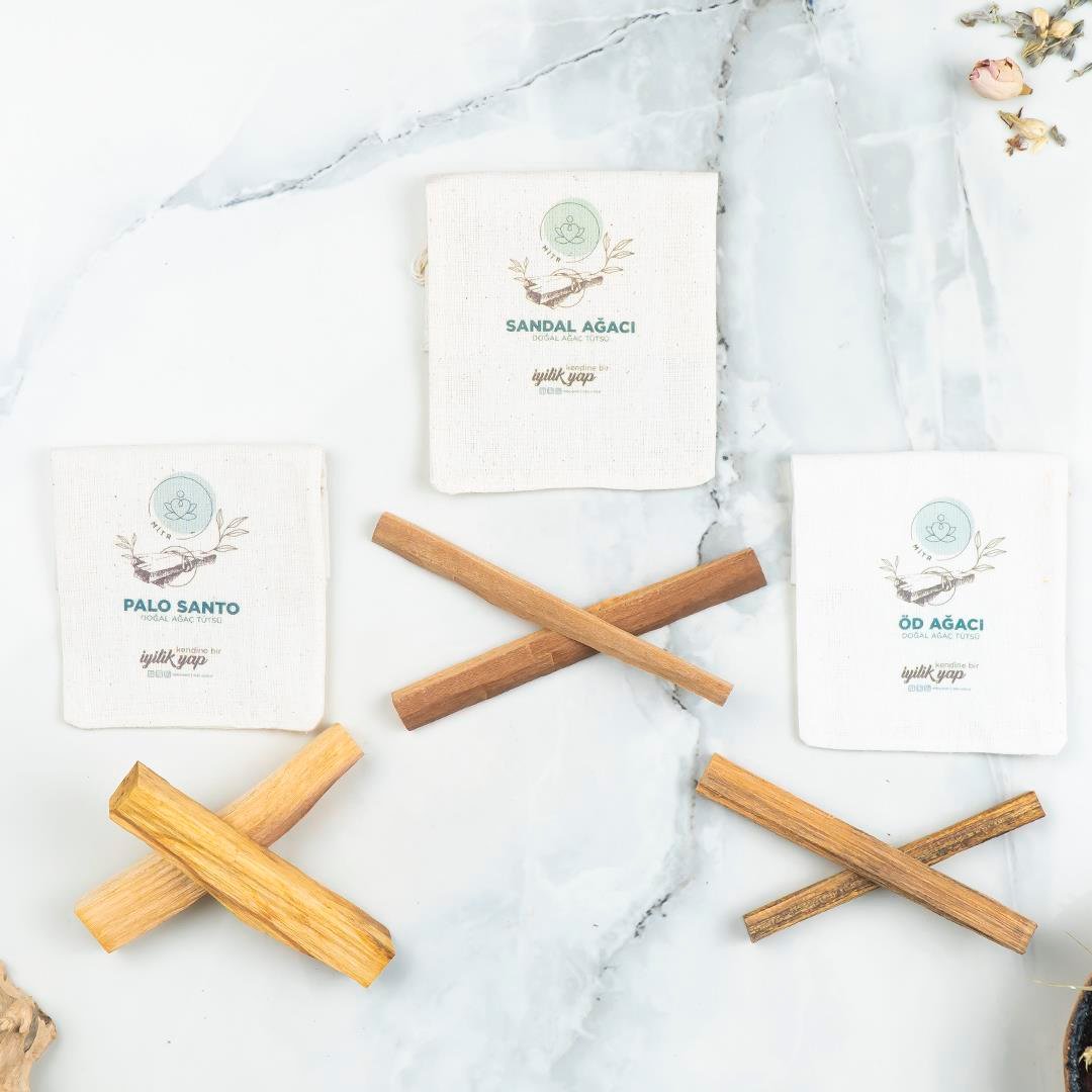 Mitr Kapota Ağaç Tütsü Seti