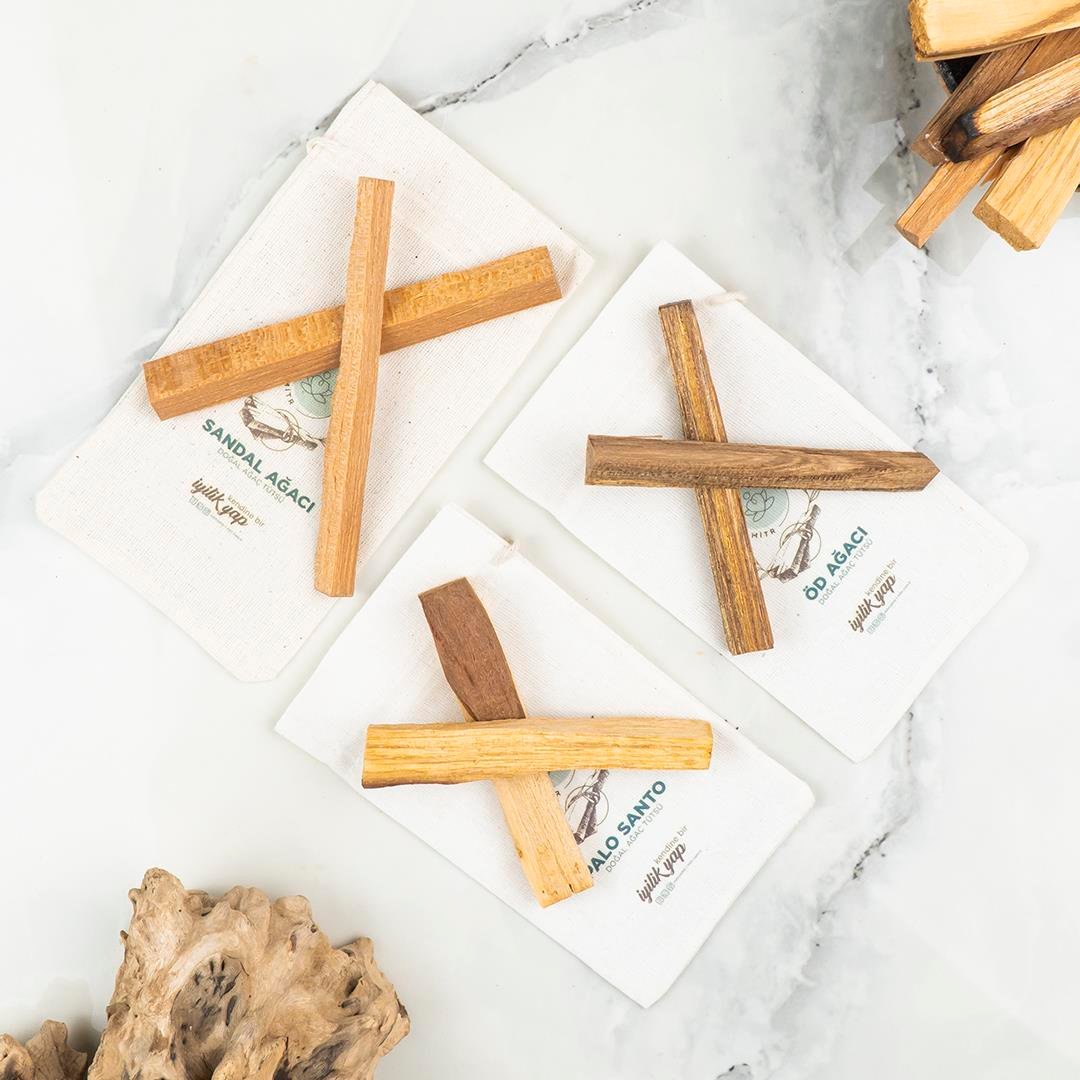 Mitr Kapota Ağaç Tütsü Seti