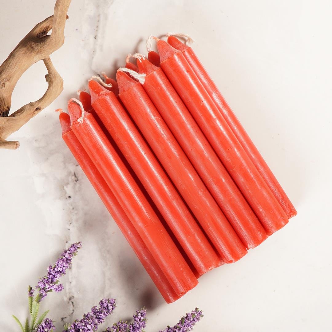 Mitr Kırmızı Fener Mum