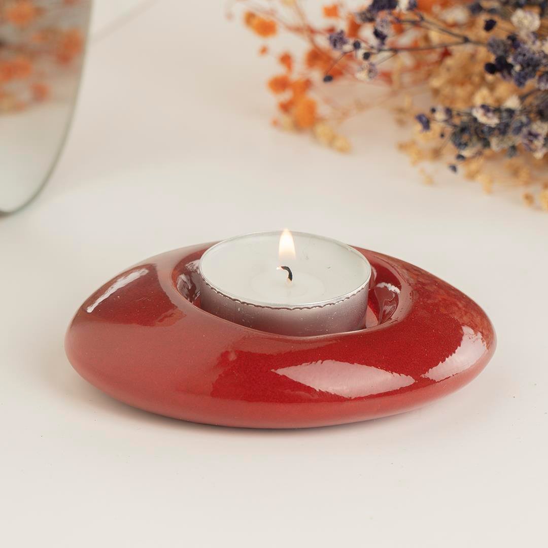Mitr Özel Tasarım El Yapımı Tealight Mumluk