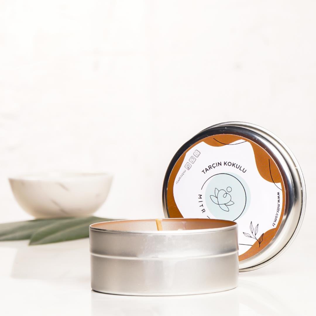 Mitr Tarçın Aromalı Metal Mum