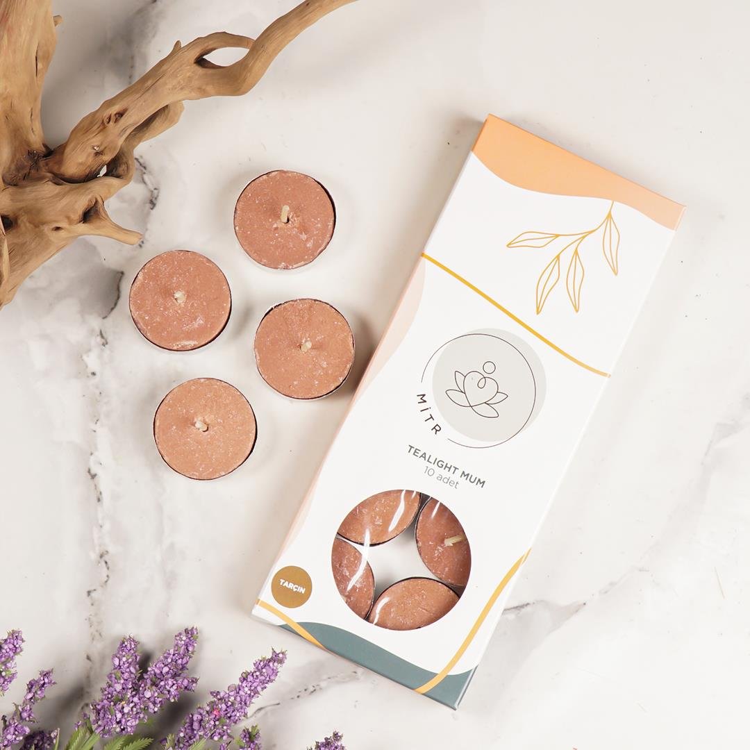 Mitr Tarçın Kokulu Tealight Mum