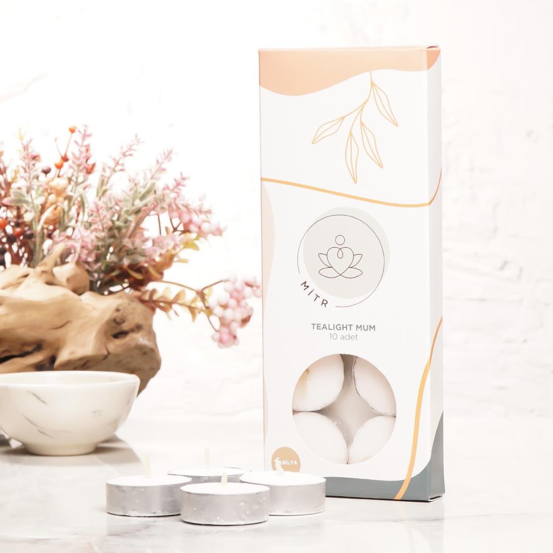 Mitr Vanilya Kokulu Tealight Mum