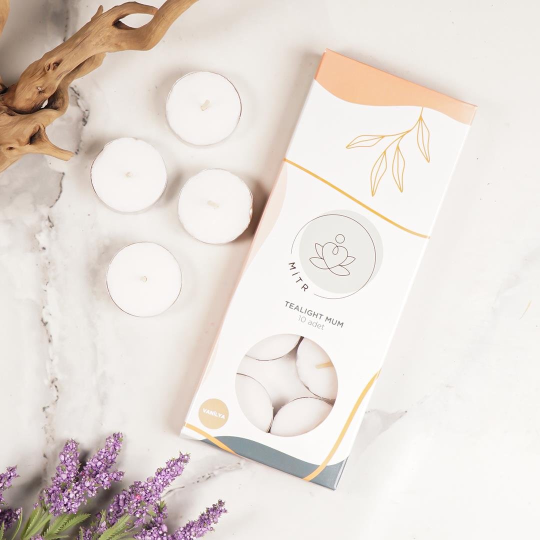 Mitr Vanilya Kokulu Tealight Mum
