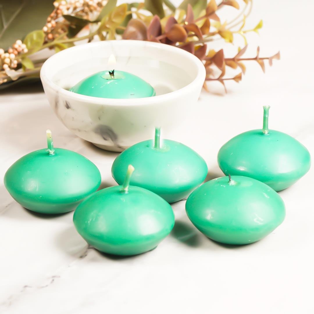 Mitr Yeşil Suda Yüzen Mum