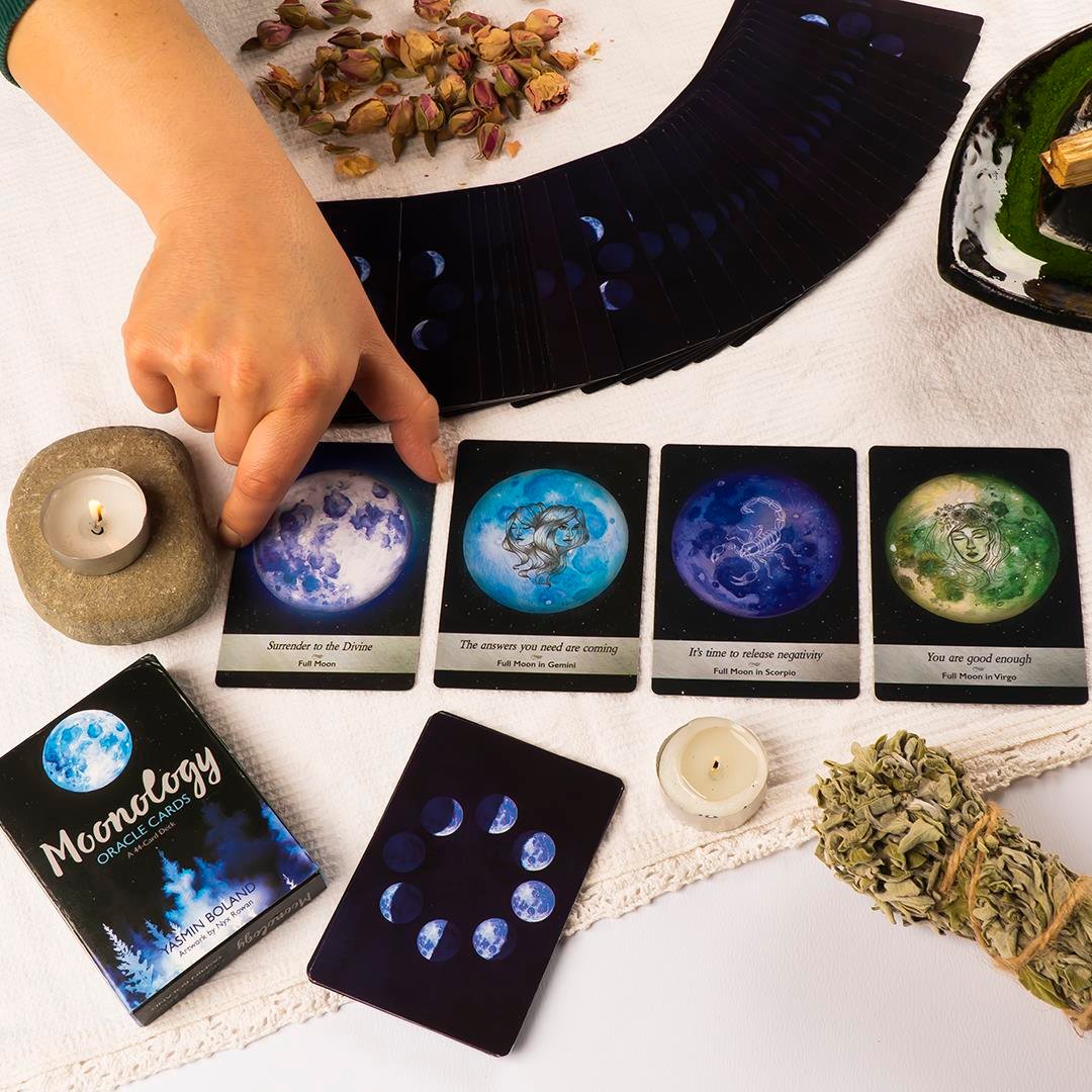Moonology Kehanet Tarot Kartı