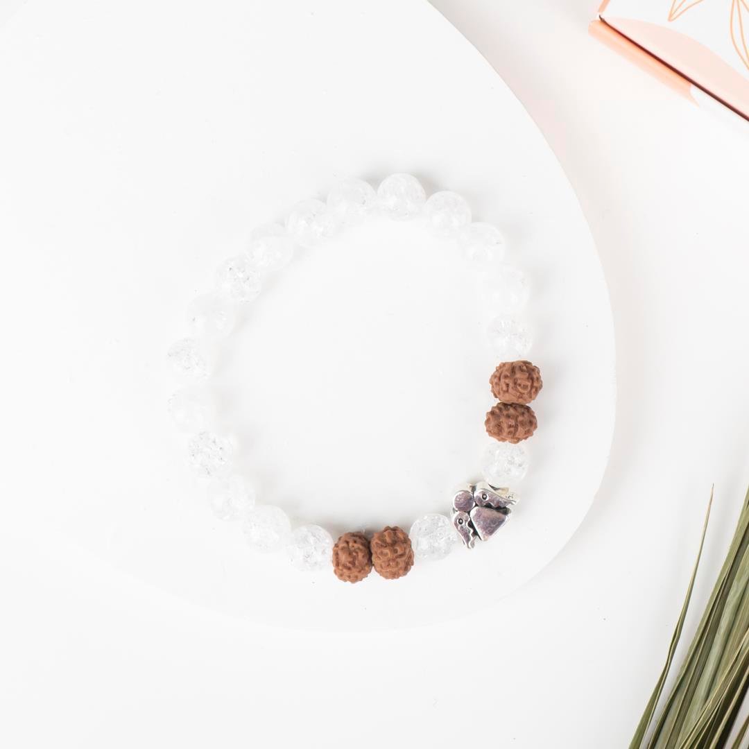 Necef Sonsuzluk Enerjisi Doğal Taş Bileklik (Melek) 