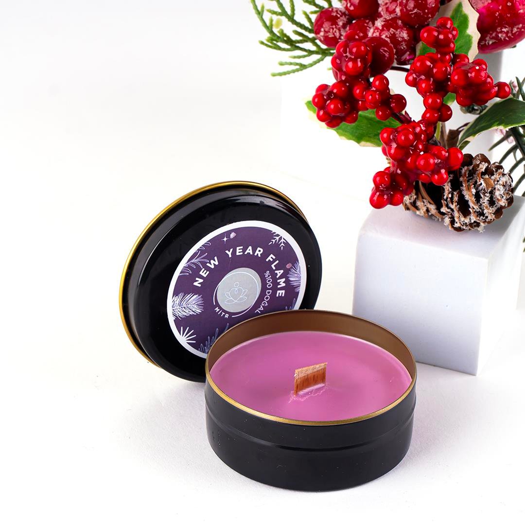 New Year Flame Metal Soya Mum