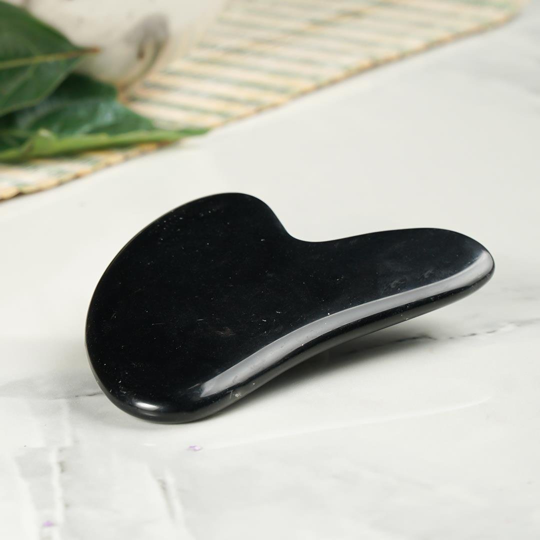 Onix Gua Sha Doğal Taş Masaj Aleti